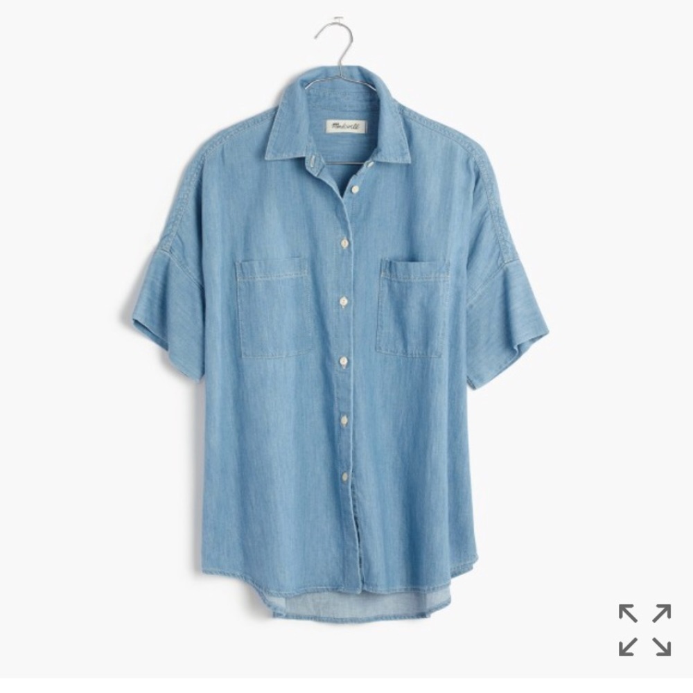 Madewell Courier Denim indigo size M